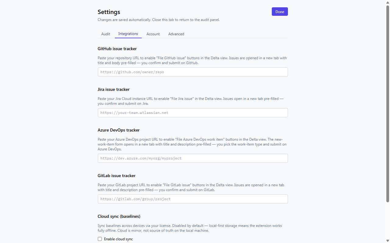 Integrations